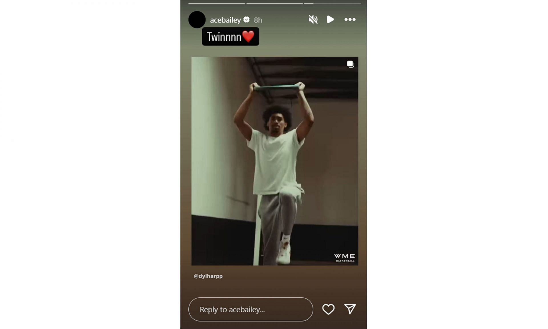 Screenshot, via Instagram